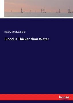 portada Blood is Thicker than Water (in English)