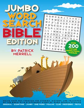 portada jumbo word search: bible edition