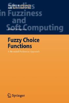 portada fuzzy choice functions: a revealed preference approach (en Inglés)