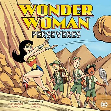 portada Wonder Woman Perseveres (dc Super Heroes Character Education) (en Inglés)
