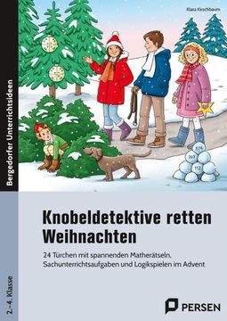 portada Knobeldetektive Retten Weihnachten (en Alemán)