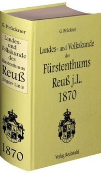 portada Landes- und Volkskunde des Fürstentums Reuß jüngere Linie 1870 (en Alemán)