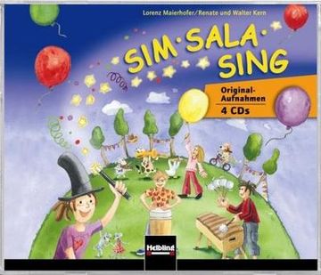portada Sim Sala Sing. 4 Audiocds: Originalaufnahmen 4 Cds. Cds zum Gleichnamigen Liederbuch mit Originalaufnahmen zu 127 Ausgewählten Titeln. (en Alemán)