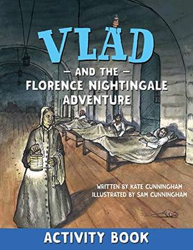 portada Vlad and the Florence Nightingale Adventure Activity Book (a Flea in History) (en Inglés)