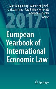 portada European Yearbook of International Economic Law 2017 (en Inglés)