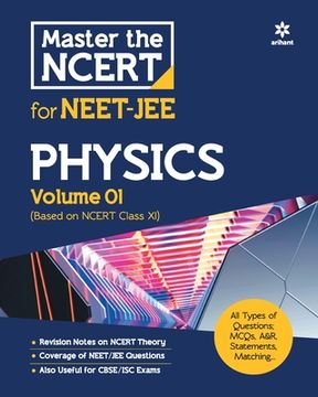 portada Master the NCERT for NEET and JEE Physics Vol 1 (en Inglés)