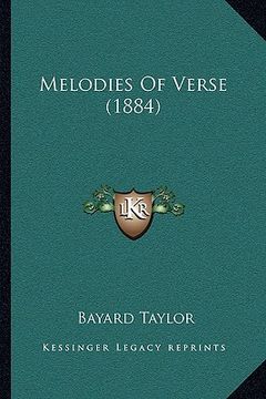 portada melodies of verse (1884) (in English)