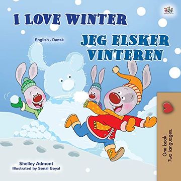 portada I Love Winter (English Danish Bilingual Book for Kids) (English Danish Bilingual Collection) (en Danés)