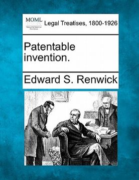 portada patentable invention. (en Inglés)