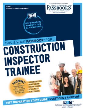 portada Construction Inspector Trainee (C-3167): Passbooks Study Guide Volume 3167 (in English)