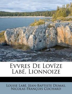 portada Evvres De Lovïze Labé, Lionnoize (en Francés)