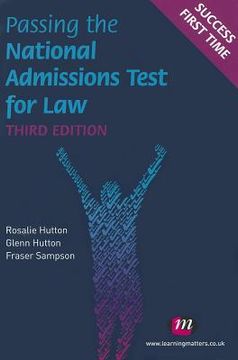 portada passing the national admissions test for law
