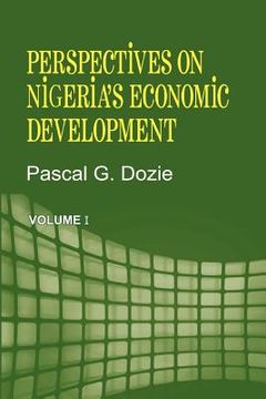 portada perspectives on nigeria's economic development volume i (en Inglés)