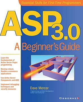 portada Asp 3. 0: A Beginner's Guide (en Inglés)