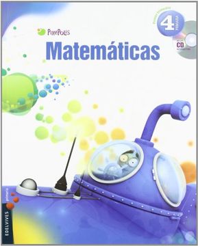 portada Matematicas 4º Primaria (Tres Trimestres) (Pixepolis)