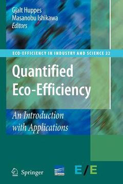 portada quantified eco-efficiency: an introduction with applications (en Inglés)