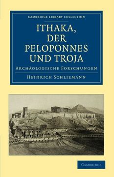 portada Ithaka, der Peloponnes und Troja Paperback (Cambridge Library Collection - Archaeology) (in German)