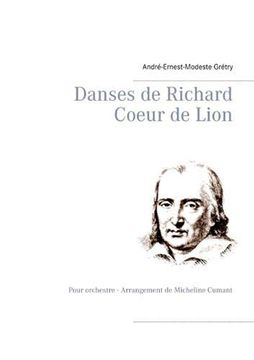 portada Danses de Richard Coeur de Lion (en Francés)