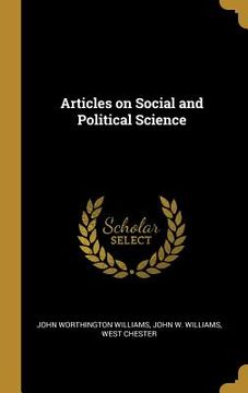 portada Articles on Social and Political Science (en Inglés)