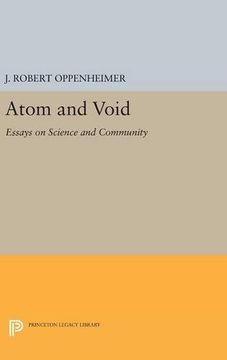 portada Atom and Void: Essays on Science and Community (Princeton Legacy Library) (in English)