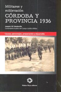 portada militares y sublevación. córdoba y provincia 1936
