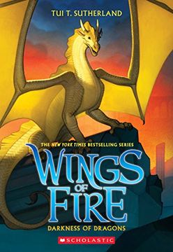 portada Darkness of Dragons (Wings of Fire, Book 10) (en Inglés)