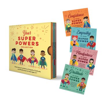portada Your Superpowers 4 Book Box Set: Finding Your Superpowers for Kids Ages 5-7 (en Inglés)