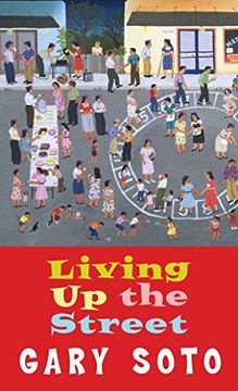 portada Living up the Street (Laurel-Leaf Books) (en Inglés)
