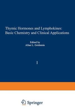 portada Thymic Hormones and Lymphokines: Basic Chemistry and Clinical Applications (en Inglés)