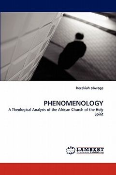 portada phenomenology (en Inglés)
