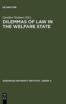 portada Dilemmas of law in the Welfare State (en Inglés)