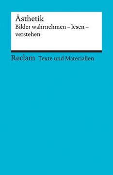portada Ästhetik. Bilder Wahrnehmen - Lesen - Verstehen (en Alemán)
