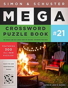 portada Simon & Schuster Mega Crossword Puzzle Book (S&S Mega Crossword Puzzles) (en Inglés)