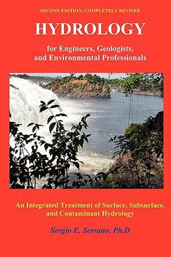 portada hydrology for engineers, geologists, and environmental professionals, second edition