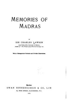 portada Memories of Madras