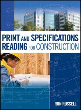 portada print and specifications reading for construction