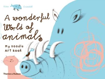 portada A Wonderful World of Animals: My Doodle Art Book