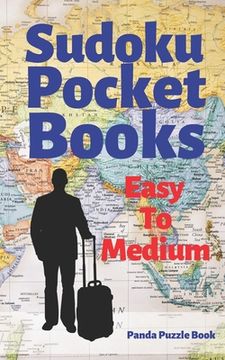 portada Sudoku Pocket Books Easy to Medium: Travel Activity Book For Adults (en Inglés)