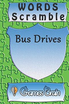 portada Word Scramble bus Drives Games Brain: Word Scramble Game is one of the fun Word Search Games for Kids to Play at Your Next Cool Kids Party (en Inglés)