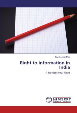 portada right to information in india (en Inglés)