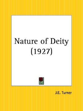 portada nature of deity (en Inglés)