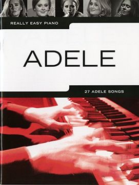 portada Really Easy Piano Adele Piano Book (Updated Edition)