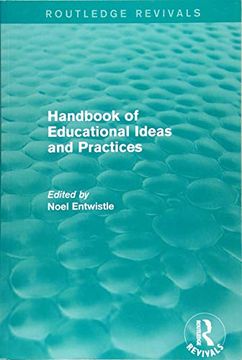 portada Handbook of Educational Ideas and Practices (Routledge Revivals) (in English)