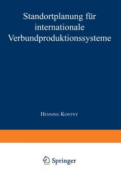 portada Standortplanung für internationale Verbundproduktionssysteme (Gabler Edition Wissenschaft) (German Edition)