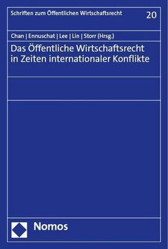 portada Das Öffentliche Wirtschaftsrecht in Zeiten Internationaler Konflikte (in German)