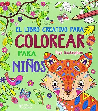 portada El libro creativo para colorear para niños