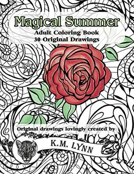 portada Magical Summer: Adult Coloring Book (en Inglés)
