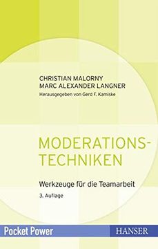 portada Moderationstechniken: Werkzeuge für die Teamarbeit (in German)