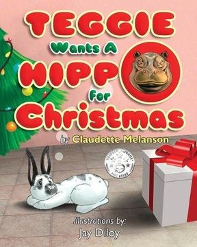 portada Teggie Wants a Hippo for Christmas (in English)