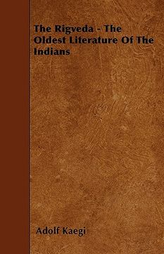 portada the rigveda - the oldest literature of the indians (en Inglés)